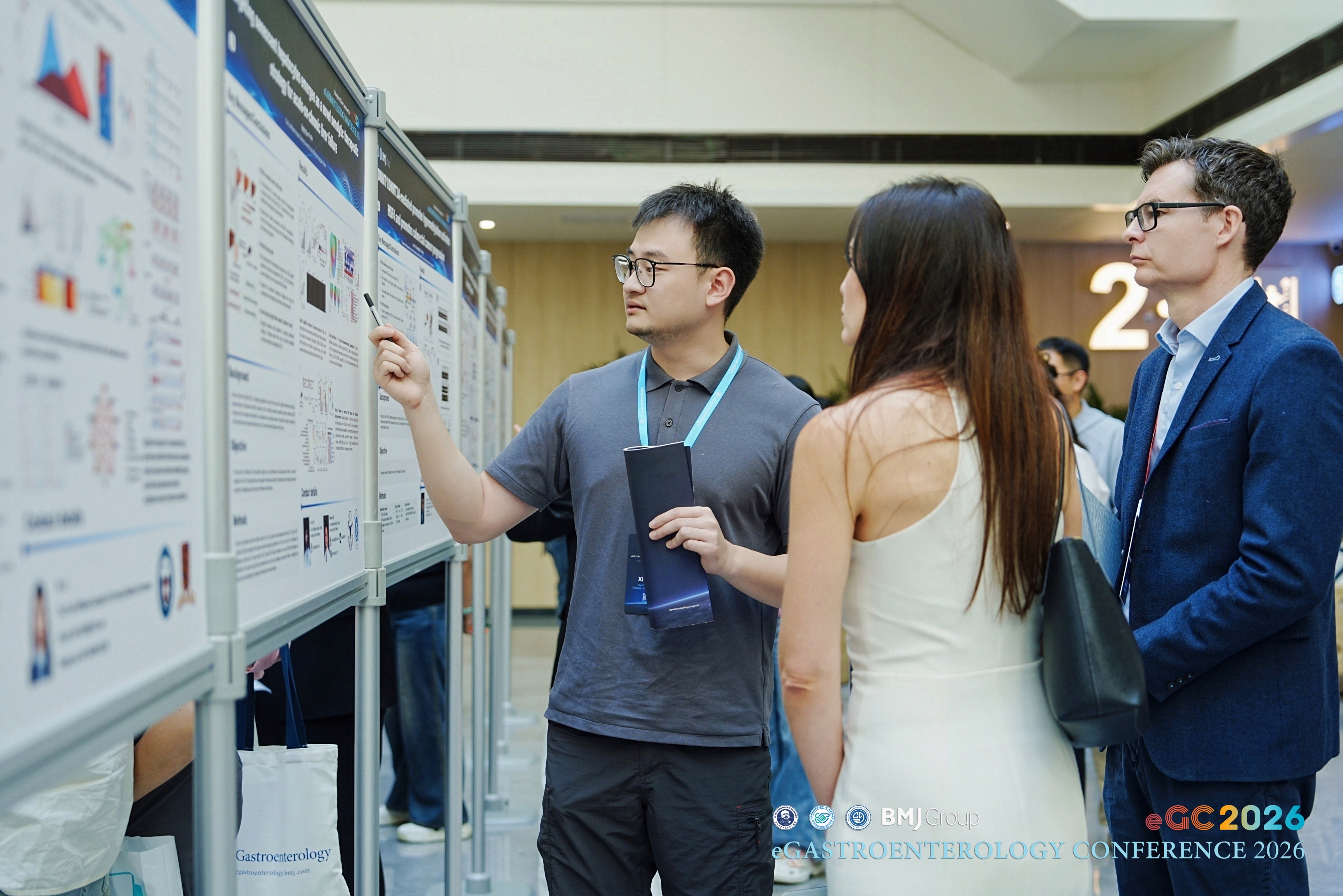 A poster discussion at eGC 2026